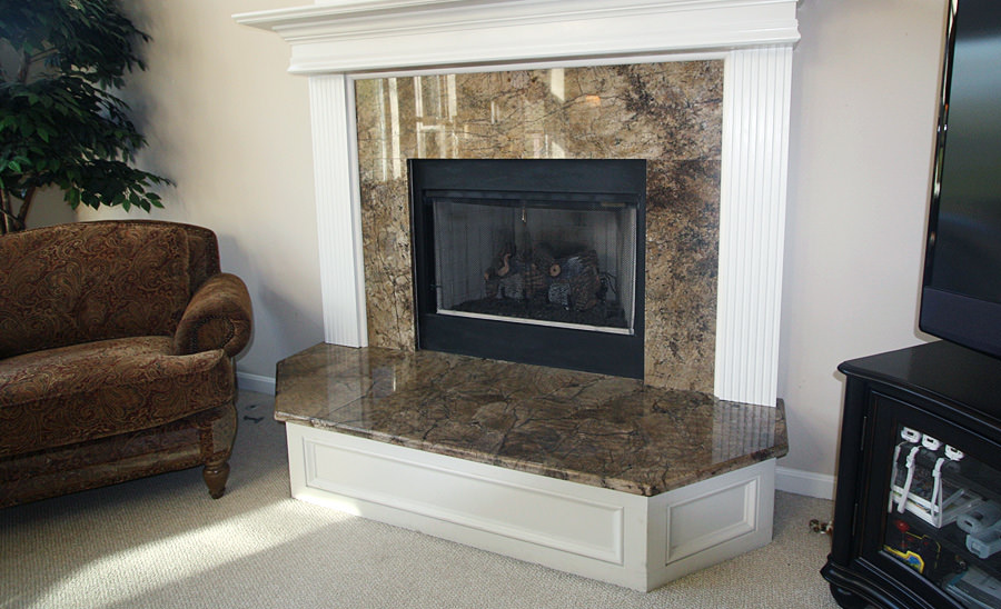Granite Fireplace