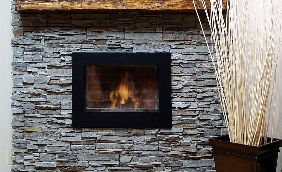 Slate Fireplace